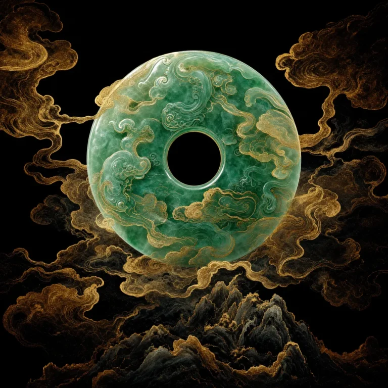 Jadeite jade specimen on a dark ground